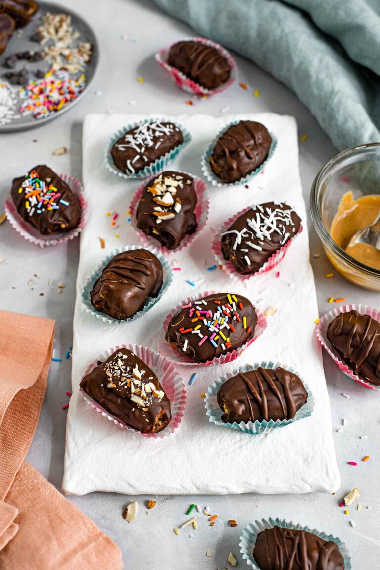 Chocolate PB Dates Better Than A Candy Bar • Tasty Thrifty Timely