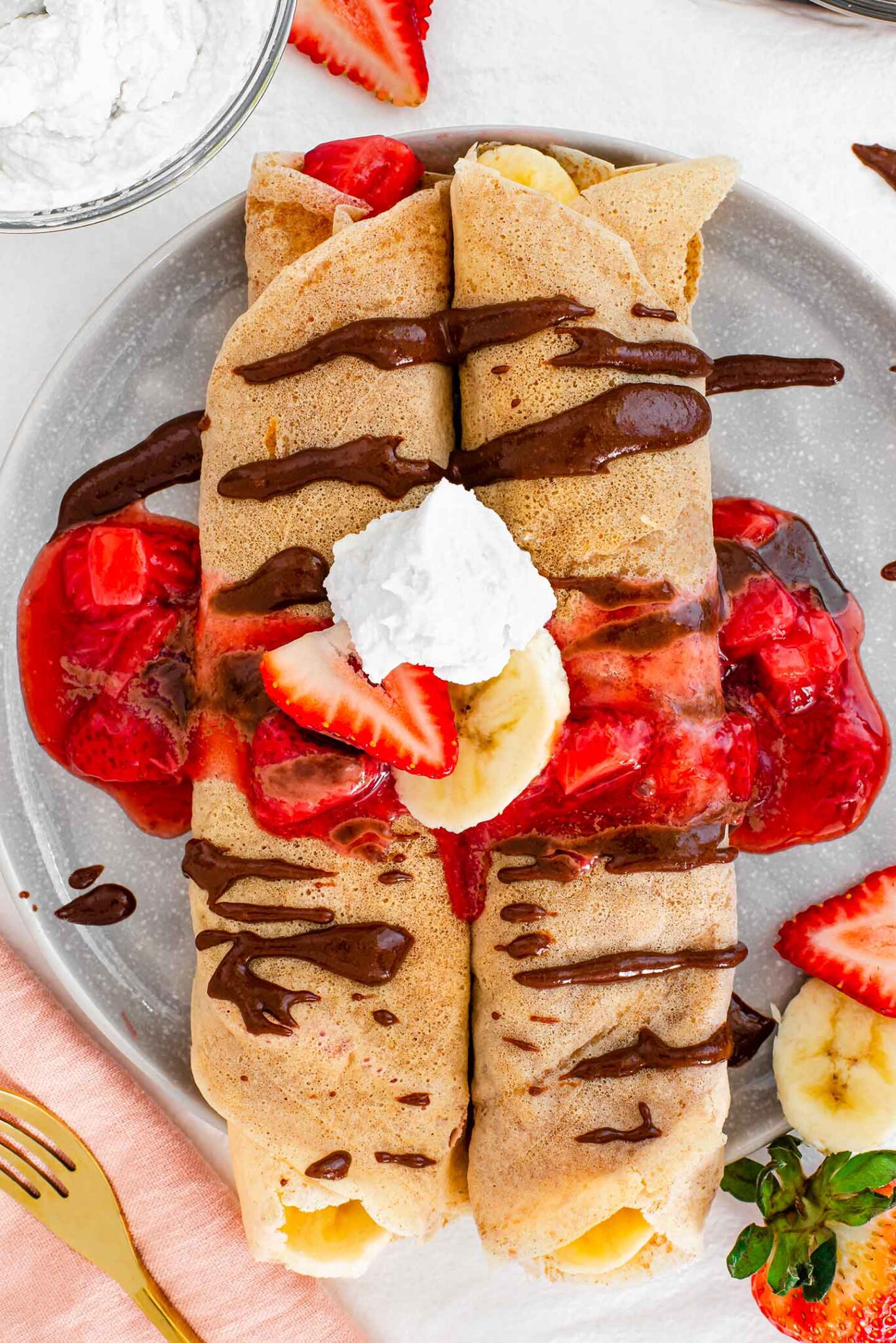 Vegan Whole Wheat Crepes Make Ahead Option • Tasty Thrifty Timely