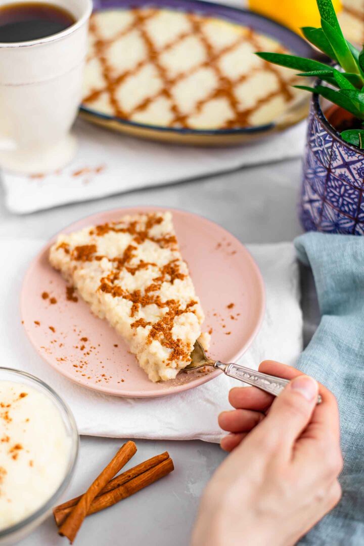 Vegan Portuguese Sweet Rice - Easy Arroz Doce • Tasty Thrifty Timely