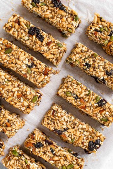 Puffed Rice Granola Bars For On The Go • Tasty Thrifty Timely