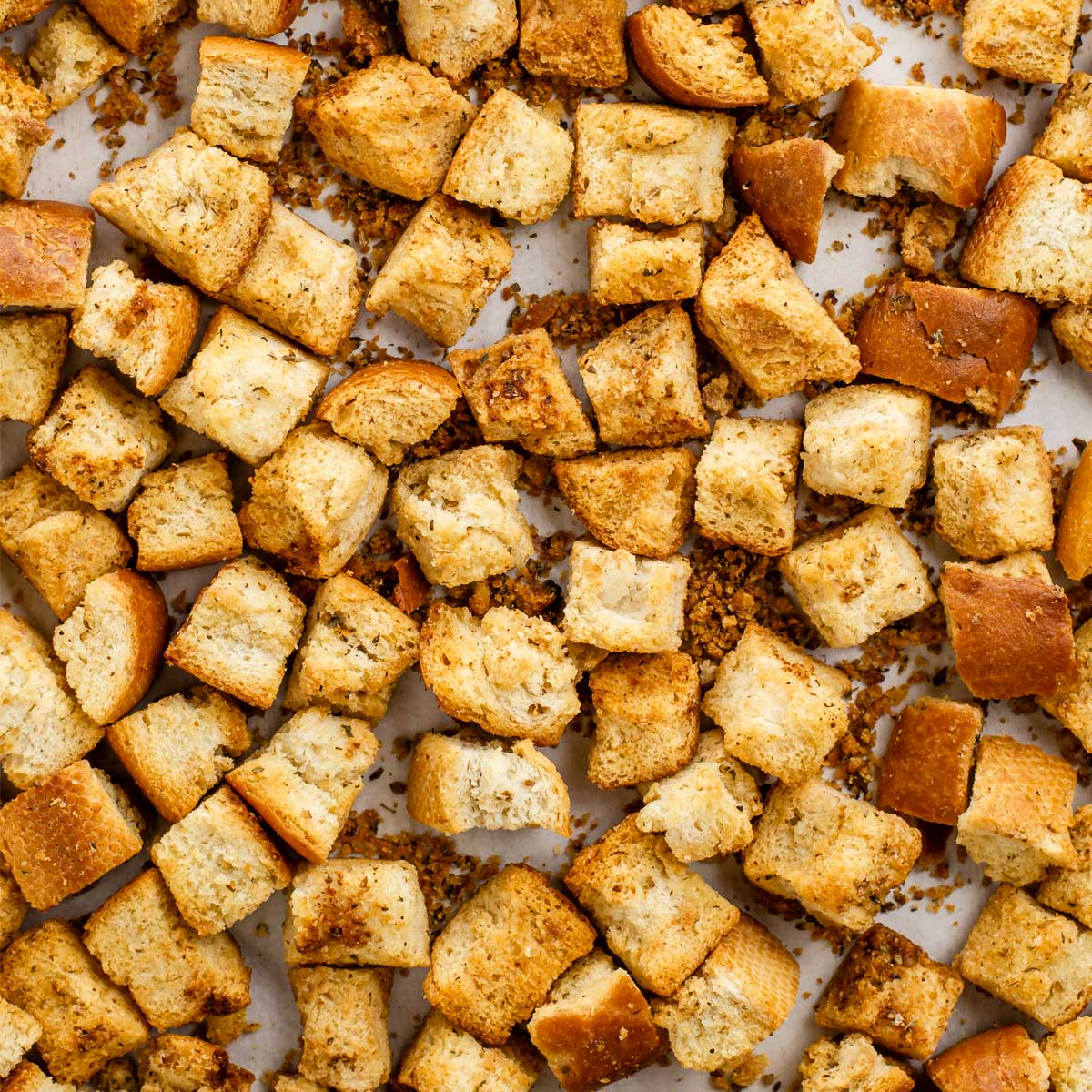 Easy Homemade Croutons - Guaranteed Crunch • Tasty Thrifty Timely