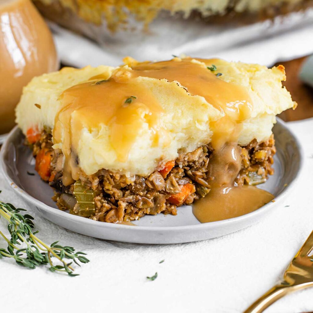 Vegan Lentil Shepherd's Pie Sturdy & Scrumptious • Tasty Thrifty Timely