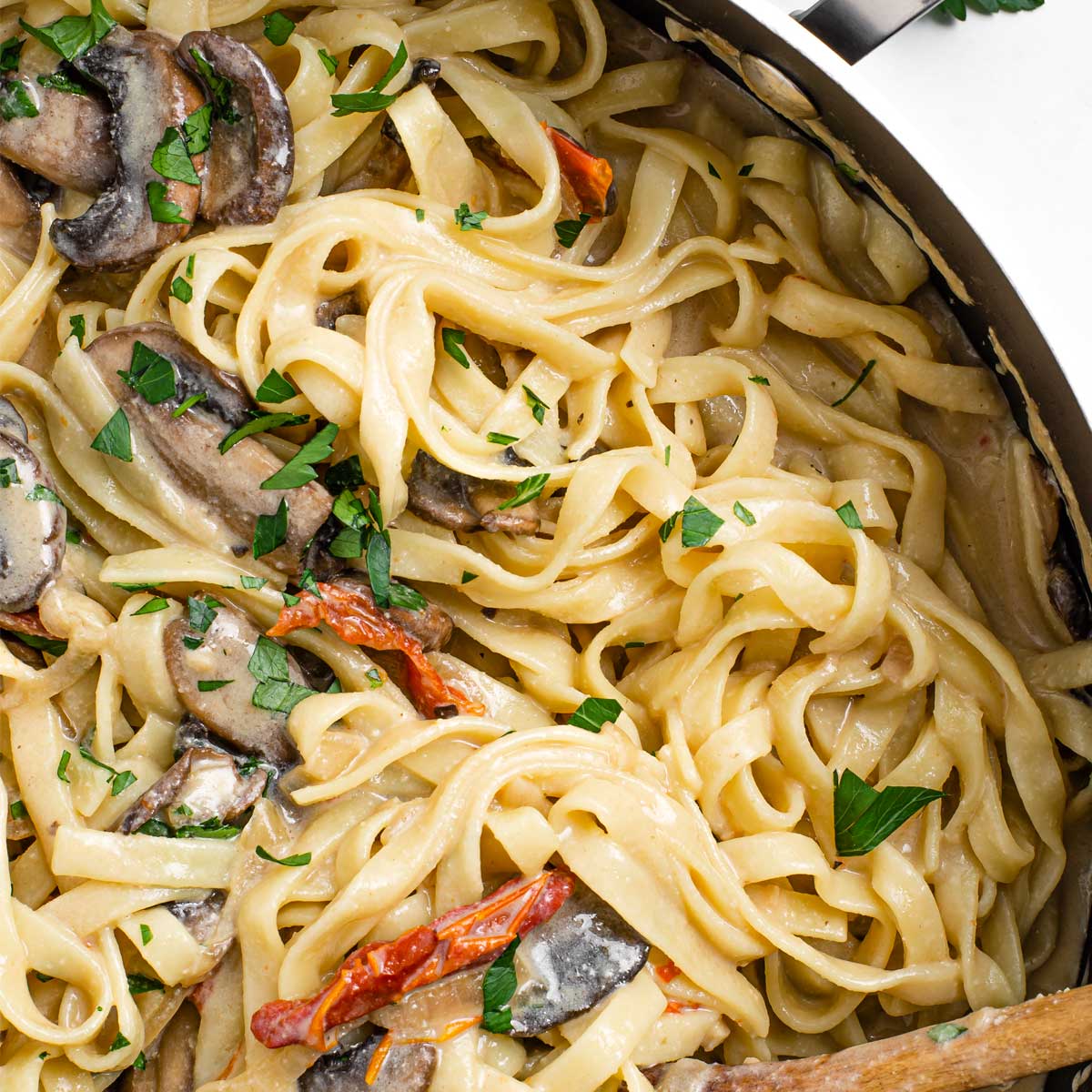 Vegan Mushroom Stroganoff With Savings You'll Love • Tasty Thrifty Timely