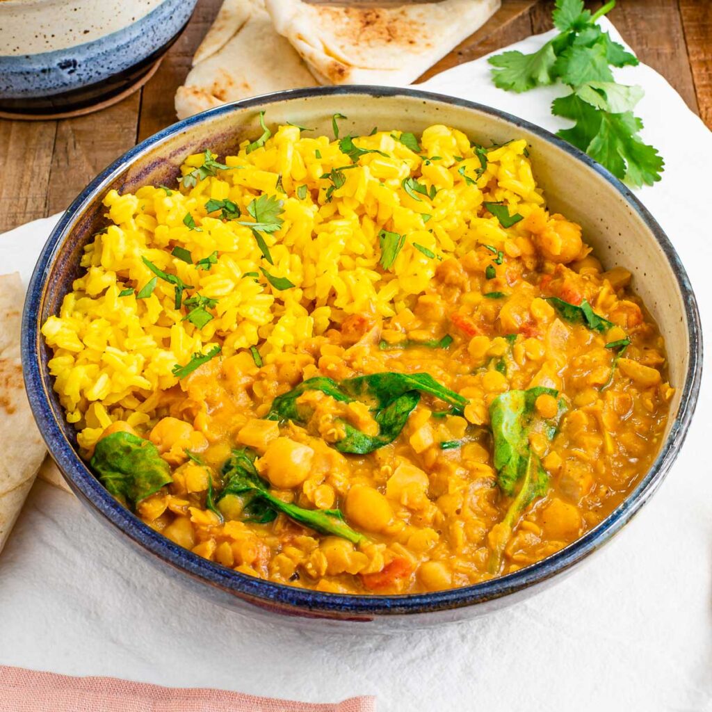 Easy Vegan Red Lentil Curry With Coconut Milk • Tasty Thrifty Timely 8007