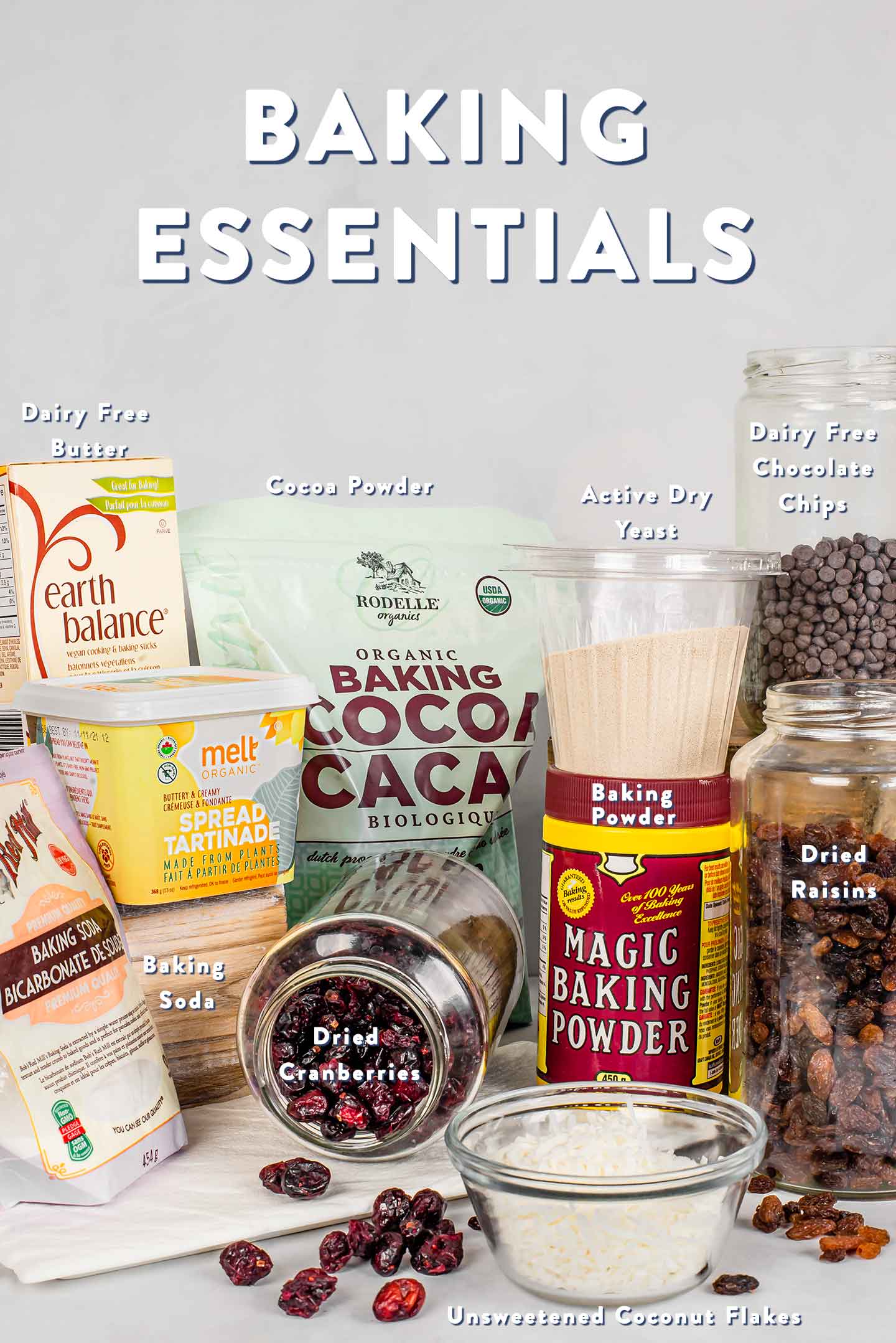 Dairy-Free Pantry Essentials for Holiday Baking - My Life After Dairy