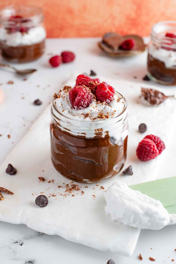 Quick Chocolate Avocado Pudding (Dairy-Free) • Tasty Thrifty Timely